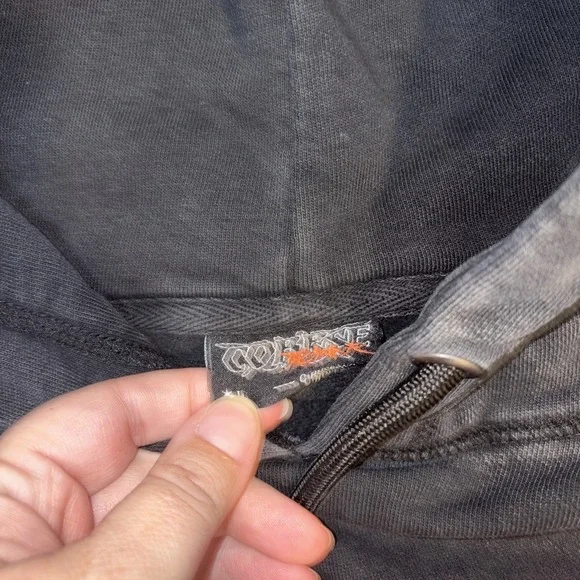 Official Corpse Husband Miss You "I Am Corpse" Graphic Hoodie Mens Large Black - Picture 3 of 4